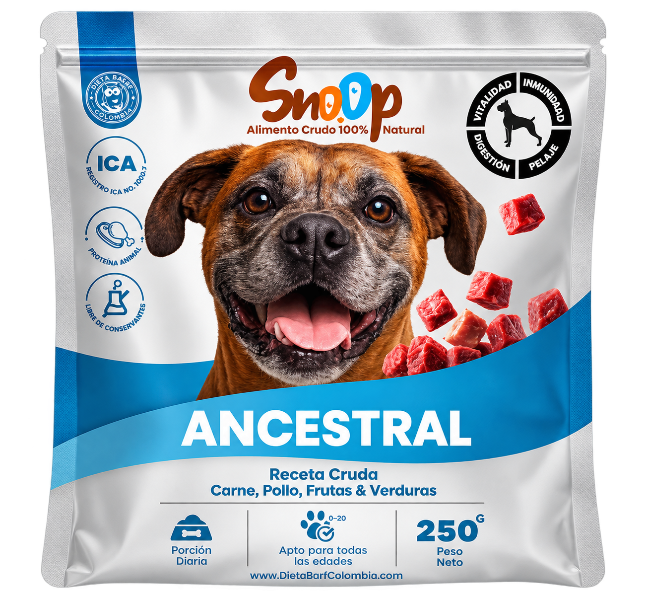 Snoop Ancestral - Receta cruda