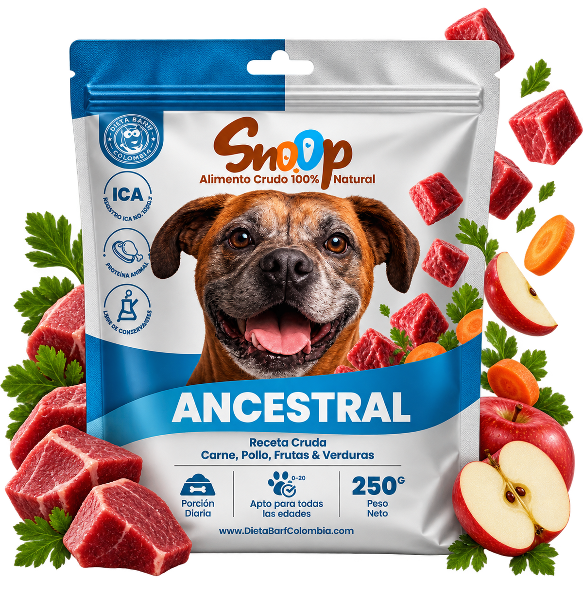 Snoop Duo — Alimento Natural para Perros (Crudo + Cocinado)